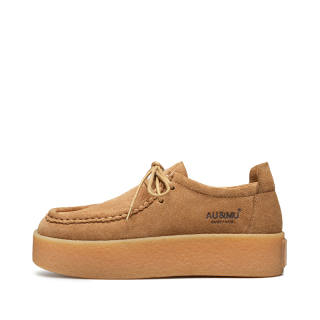 AU&MU Cow Split Leather Casual Shoes Women's