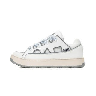 MAISON MISFIT 15 Dragon Spine Artificial Leather Low top Skateboard Shoes Unisex White