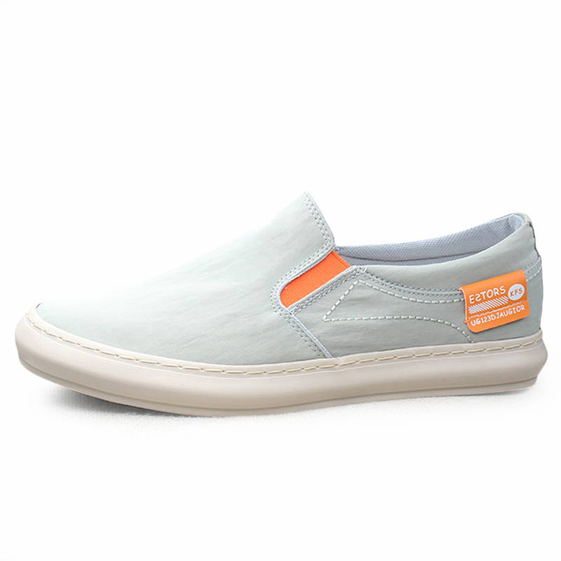 SENJIALUO Men's Casual Shoes Men's Low Top Black