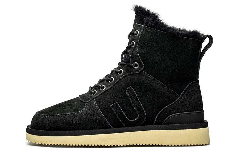 AU&MU AU&MU Snow Boots Unisex Black
