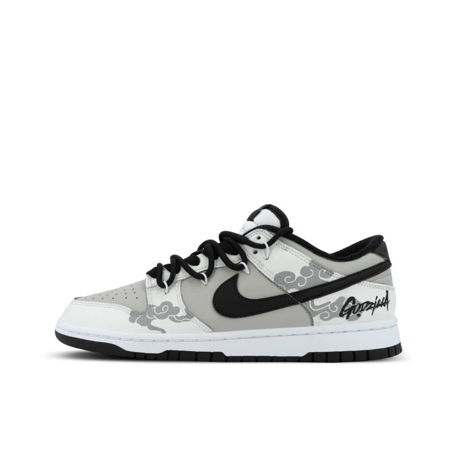 Nike Nike Dunk Gorilla Mischievous XJDD Secret Like Smoke Low top Skateboard Shoes Unisex Black Gray