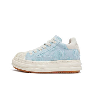 XIONGMAOMUMU Height Increasing Height Increasing Low top Skateboard Shoes Unisex Sea Salt Blue