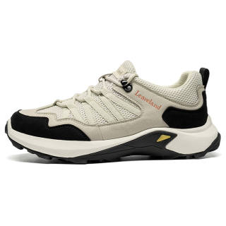 LEAVELAND Abrasion Resistant Low top Mountaineering & Hiking Shoes Men's Sand