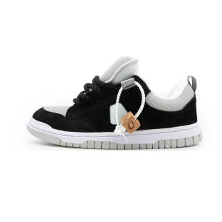 Shionpo Skateboard Shoes Unisex Low Top Black