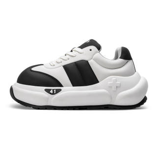 2YE+ Chubby Series Coverage Thermal Slip Resistant Cushioning Height Increasing Low top Skateboard Shoes Unisex