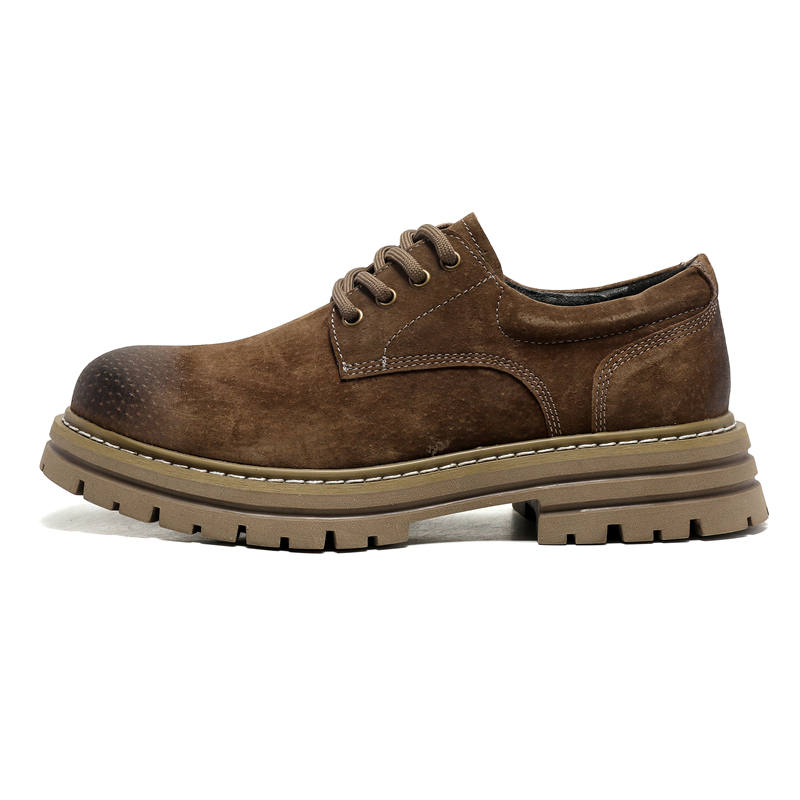 NIANZOUSUO Cow Split Leather Casual Shoes Men's