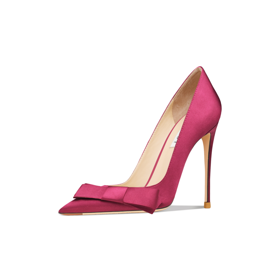 Suyymakk Slim Heel High Heels Women's Burgundy