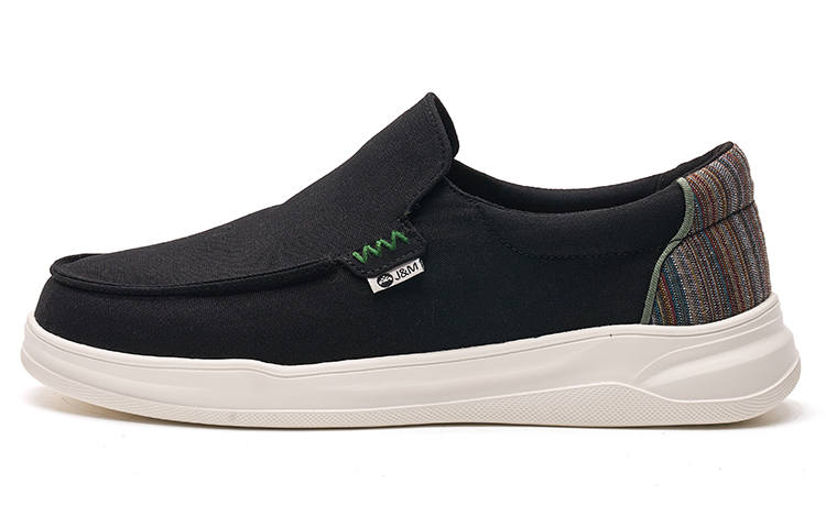 Joy&Mario Men's Casual Shoes Men's Low Top Black/Gray
