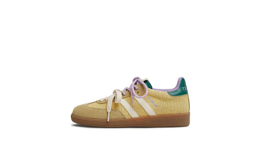 Teenmix Wheat Wave Shoes Abrasion Resistant Slip Resistant Abrasion Resistant Slip Resistant Low top Skateboard Shoes