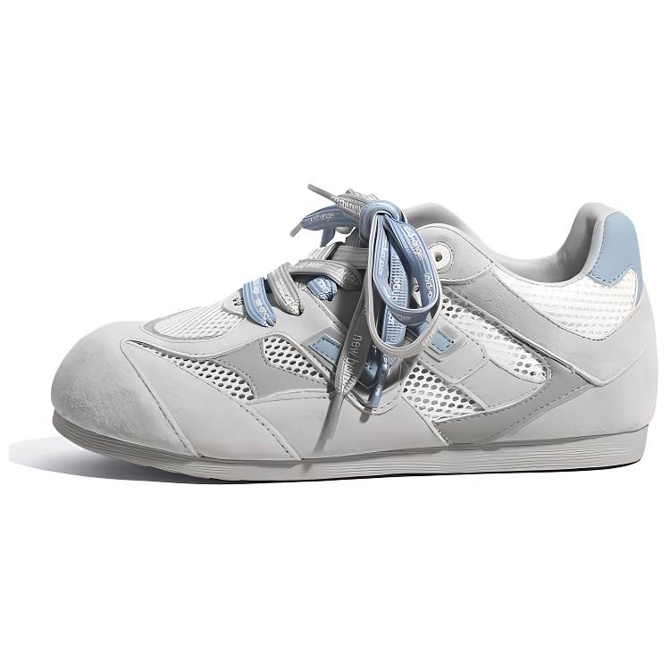 GULIA Slip Resistant Abrasion Resistant Slip Resistant Abrasion Resistant Low top Casual Shoes Women's Gray Blue