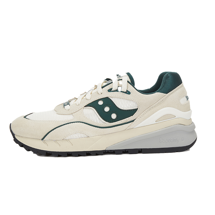 Teenie Weenie Men x Saucony SHADOW 6000RE Low top Casual Shoes Men's White Green