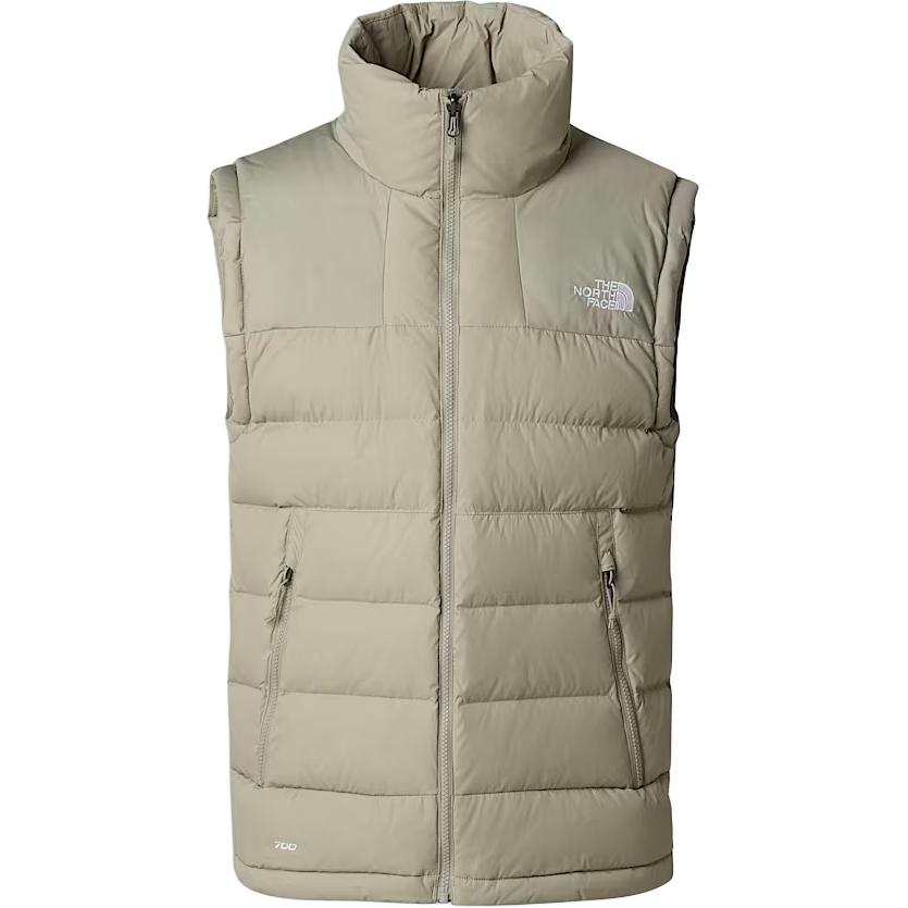 THE NORTH FACE Vests Men's Clay Gray Stand Collar Moderate Other