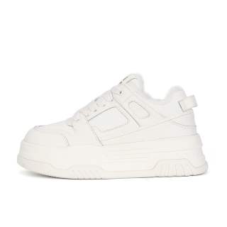 CHRISTINE SHEII Su Yinyin Fleece Lined Height Increasing, Comfortable Versatile, Trendy Lace Up Shiro Shoes