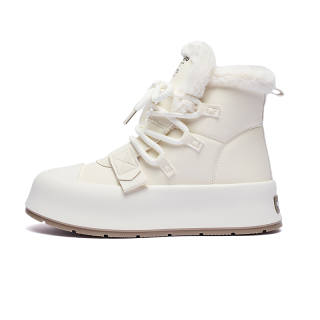 IHBOZ Snow Boots Women's White/Black