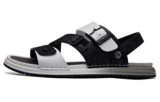 SEMIR Beach Sandals Men's Black/White/Yellow