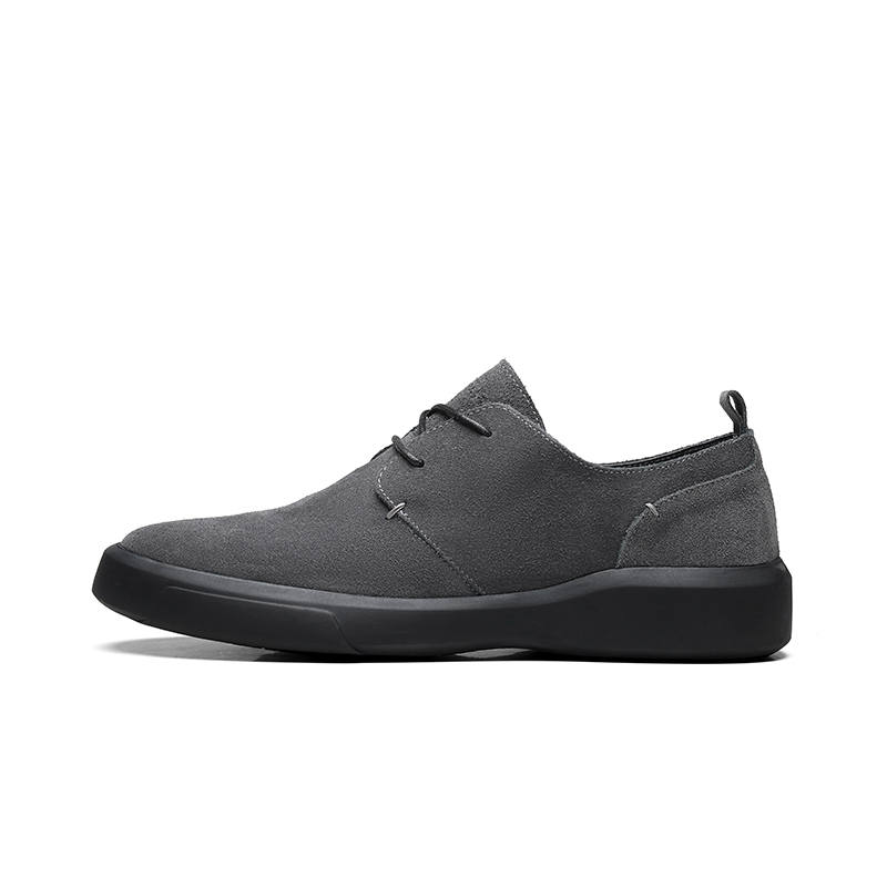 PARDASAUL Cow Suede Casual Shoes Men's Black
