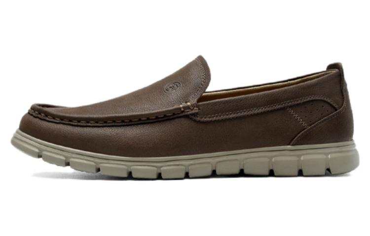 MELLEN Loafers Men's Brown/Black/Yellow Brown