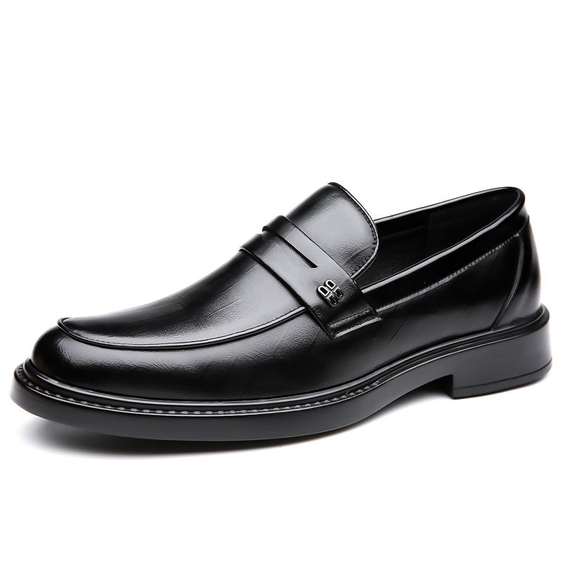 DAOTUSEN Men's Casual Shoes Men's Low Top Black Brown