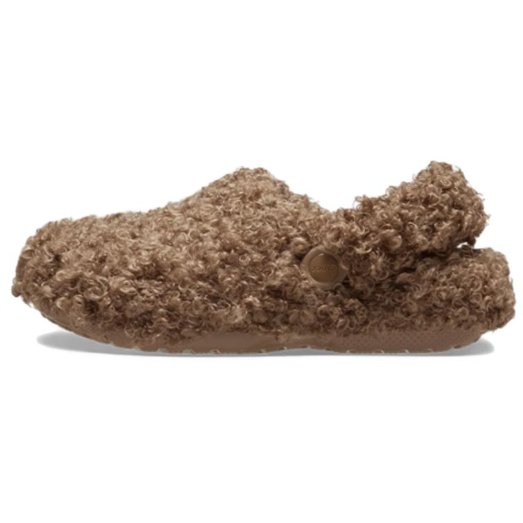 Crocs Crocs EVA Closed Toe Slippers Unisex Brown