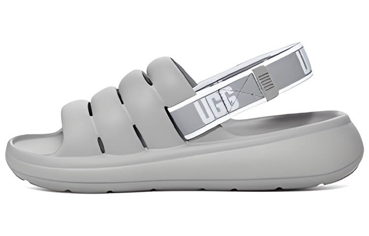 UGG UGG Fluff You Sandal Men's Gray