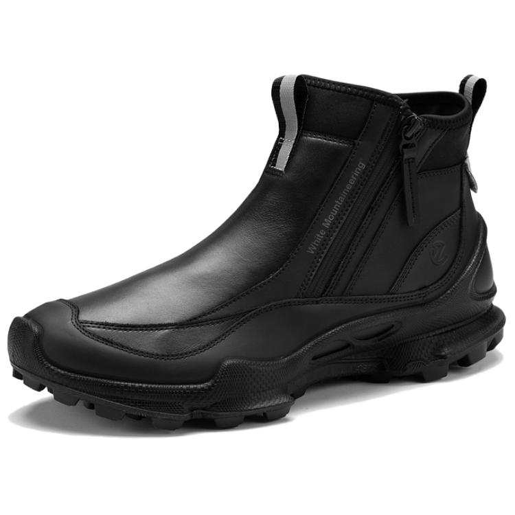 Ecco x White Mountaineering Biom C Trail High top Outdoor Shoes Men's Black