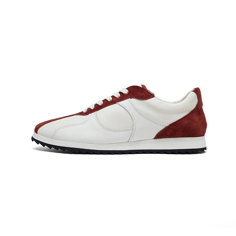 Marie Claire Low top Casual Shoes Women's White+Berry Red