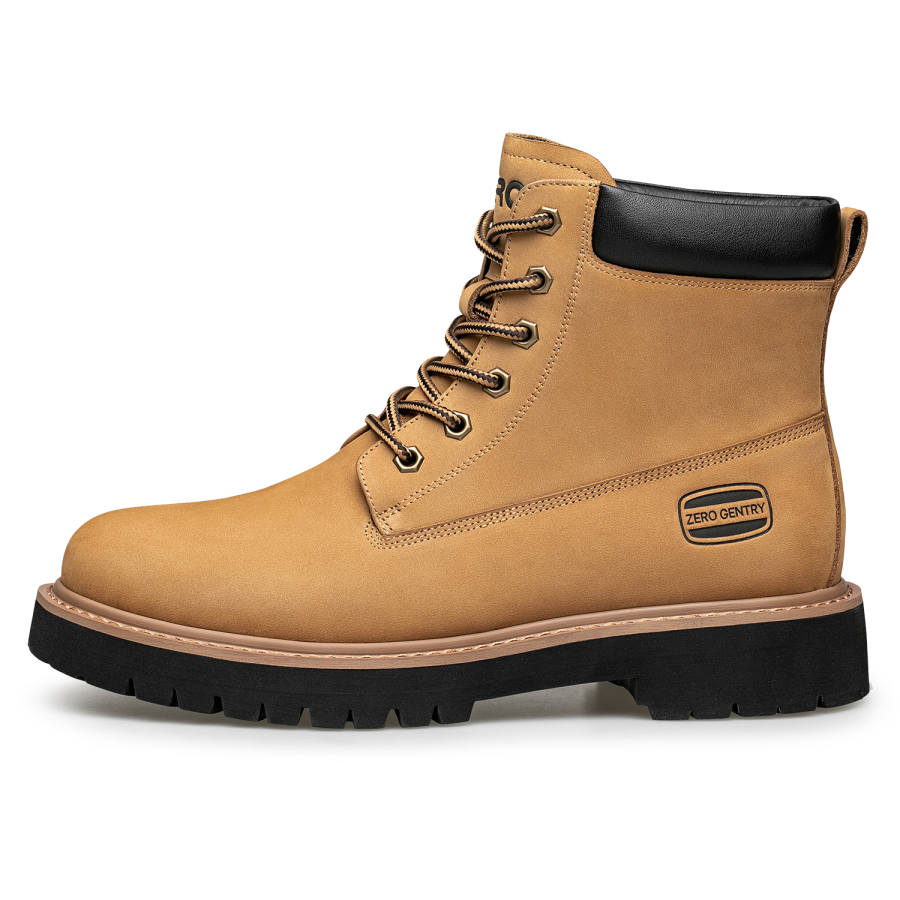 ZRO ZRO Short Combat Boots 3.5cm Men's Yellow