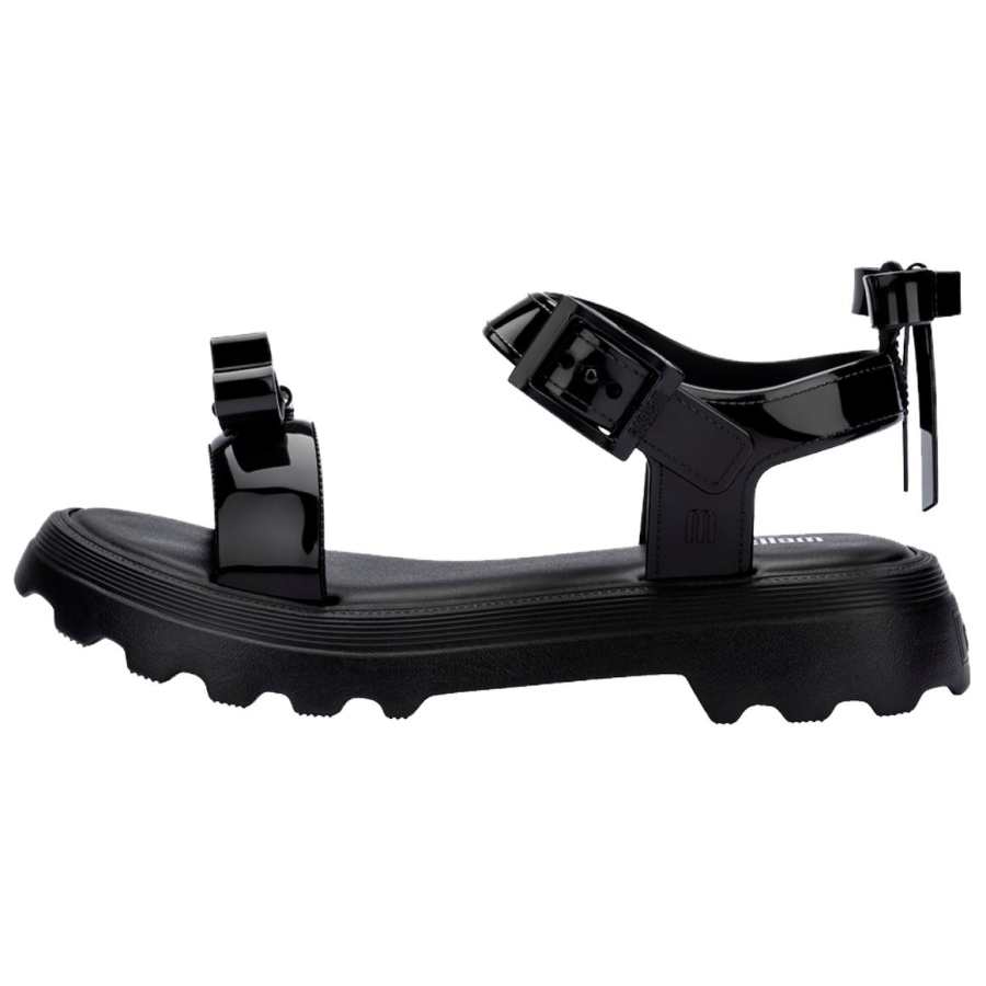 MELISSA GIRLBOW One Strap Sandals Women's Black