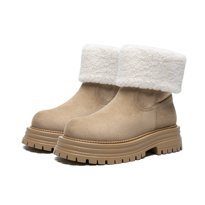 ZHR Snow Boots Women's Black/Khaki
