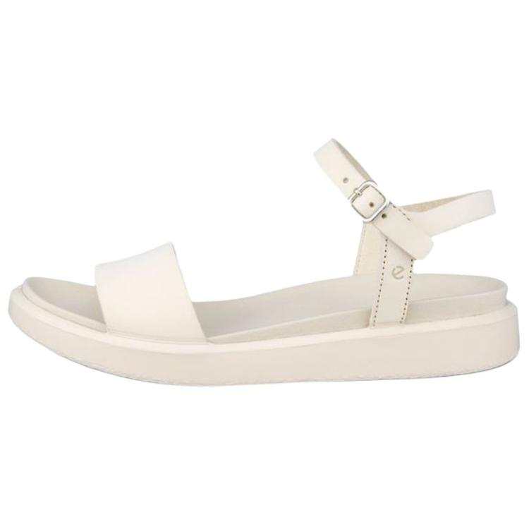 Ecco Ecco Flowt Nubuck One Strap Sandals Women's White