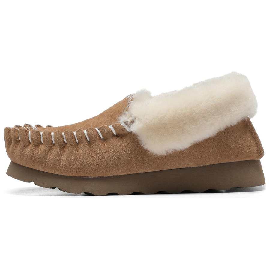 TASMAN AUS Cow Split Leather Loafers 2.5cm Unisex