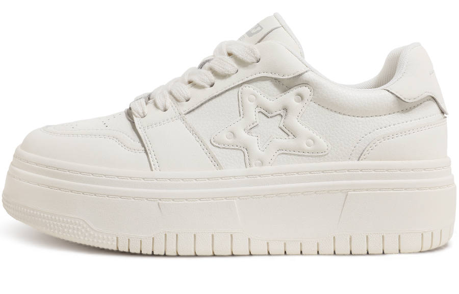 TTKJ Platform Height Increasing Fashion Stars For Long Term Wear And Standing Cushioning Abrasion Resistant Low top