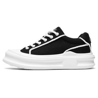 OSHRT Low top Canvas Shoes Men's Black White
