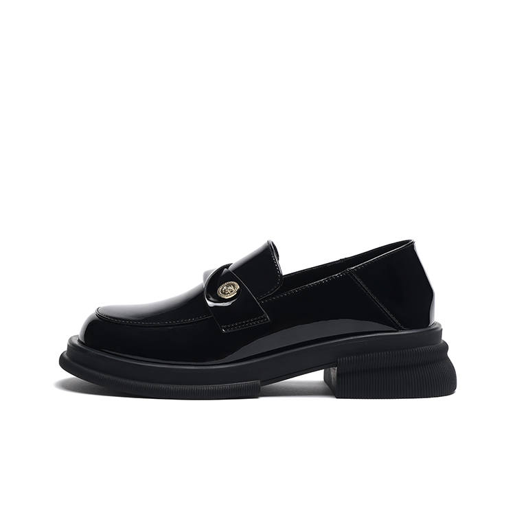 MASOOMAKE MASOOMAKE Cow Split Leather Loafers Women's