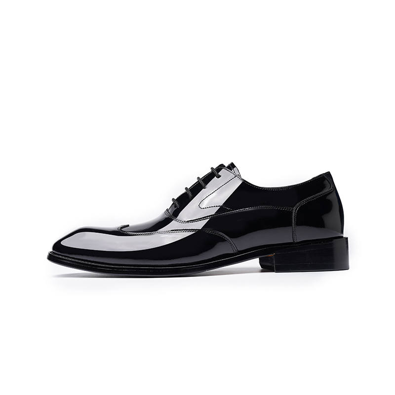 LAORENTOU Top Grain Cow Leather Dress Shoes Men's