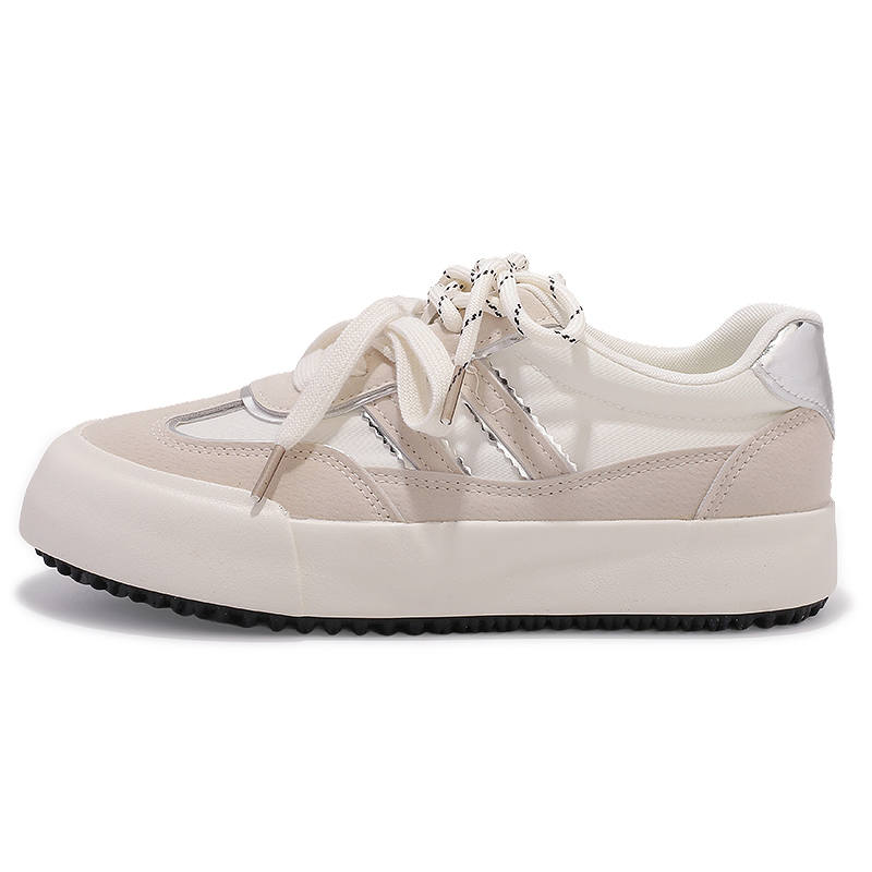 SNXR Low top Skateboard Shoes Women's Cream Beige