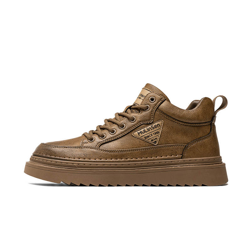 Mulinsen Synthetic Leather Slip Resistant Cushioning Abrasion Resistant Slip Resistant Cushioning Abrasion Resistant