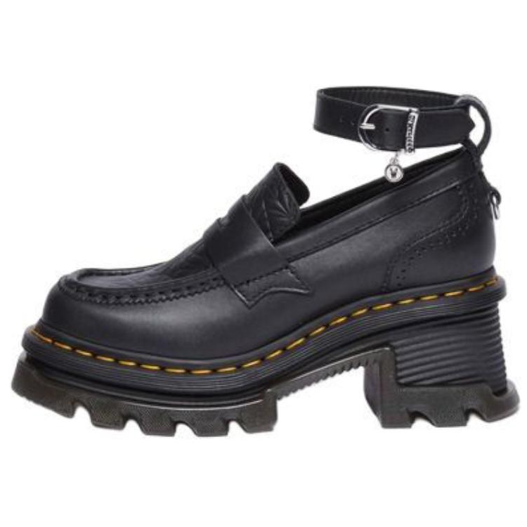 Dr.Martens MARTENS X WEDNESDAY x Dr.Martens Loafers 4.5cm Women's Black