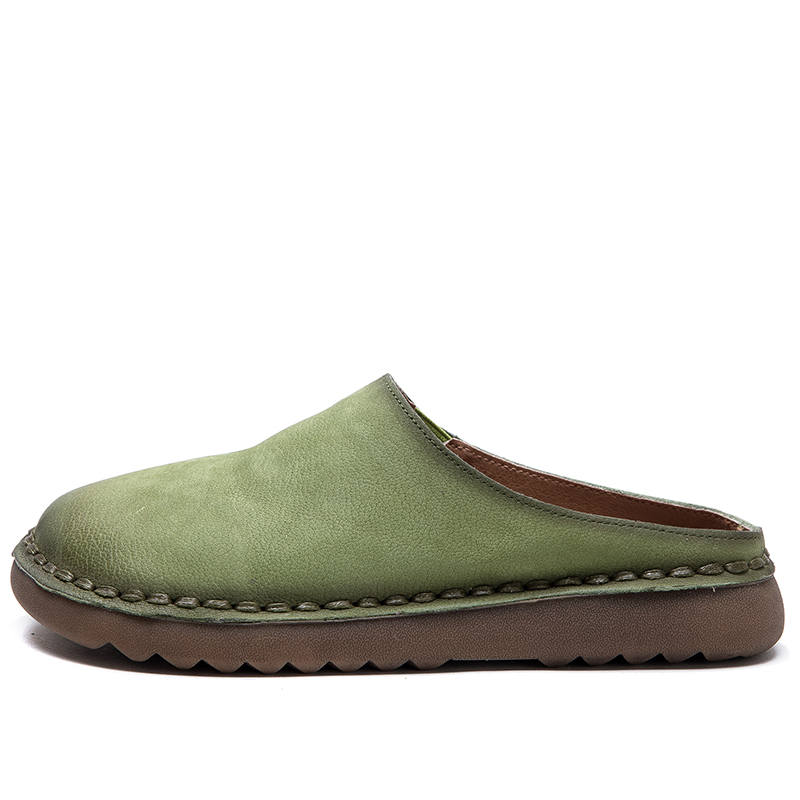JIEZHOU Rubber Sole Abrasion Resistant Abrasion Resistant Closed Toe Slippers Women's