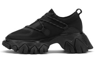 ANGEL CHEN Chunky Sneakers Unisex Low Top Black