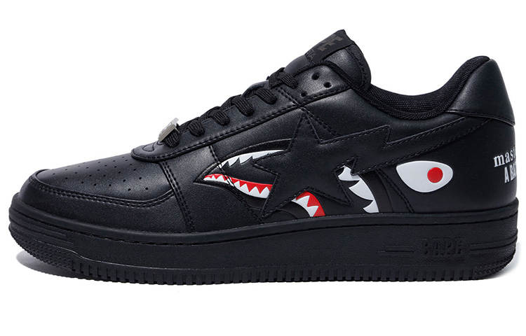 A BATHING APE Mastermind JAPAN x A BATHING APE STA M1 Sports Stylish Skateboarding Shoes Men's Black
