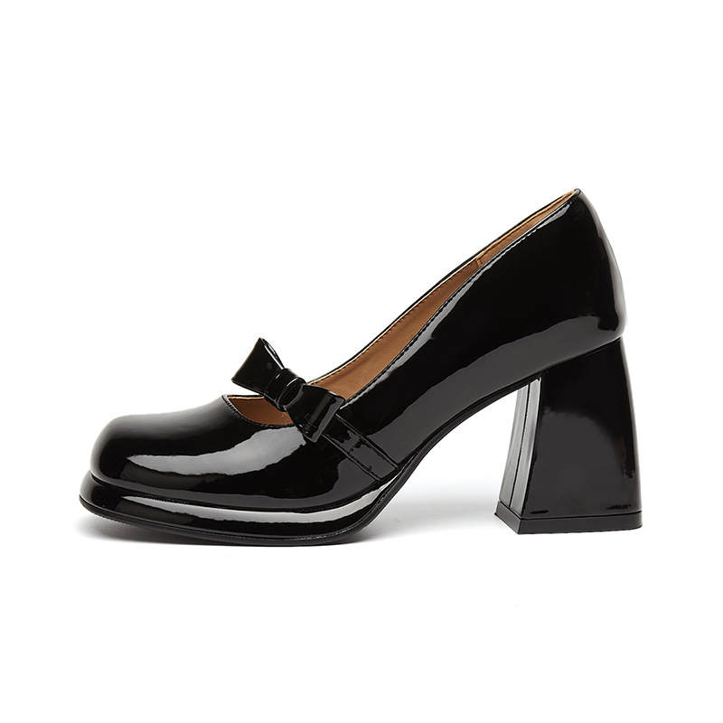 KEKAFU Chunky Heel High Heels Women's