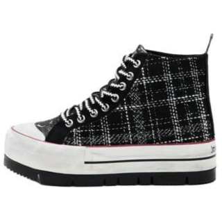 Desigual Polyester Low top Casual Shoes Women's Black