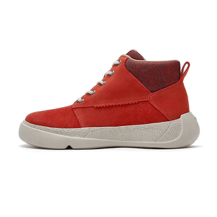 U.IN Painted Travel Shoes Odessa 3 Solid Color Collection Mid top Skateboard Shoes Unisex