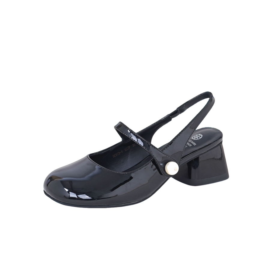 GUDIANFENGDU Pu Mary Jane Shoes Women's