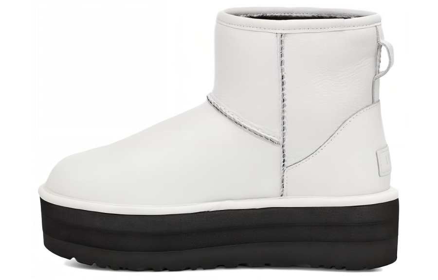 UGG UGG Classic Mini Platform Matte Boot 'Ultra Matte White' Women's