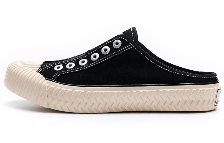 Excelsior Cookie Shoes BOLT MULE Classic Mules Low top Canvas Shoes Women's Black