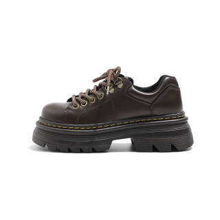 MIS. DANNY Cow Split Leather Casual Shoes 6CM Women's