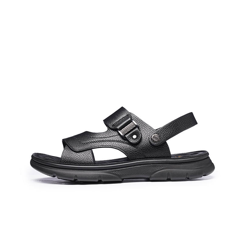 LAORENTOU LAORENTOU Beach Sandals Men's Black