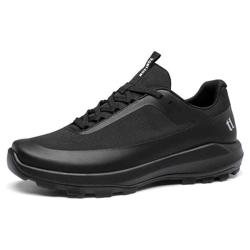 Tonlion Fabric Abrasion Resistant Low top Casual Shoes Men's Black